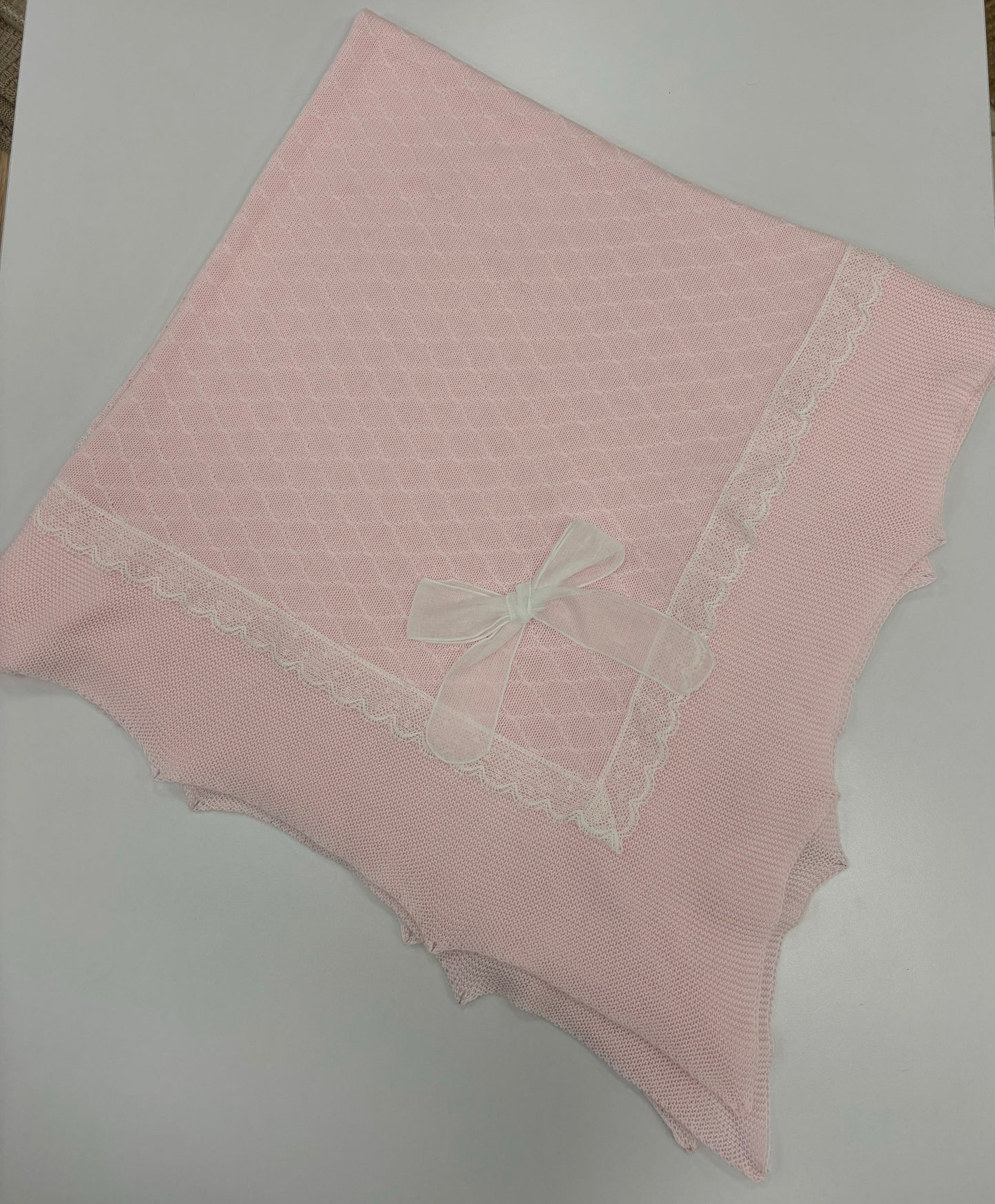 Coperta in filo di cotone
