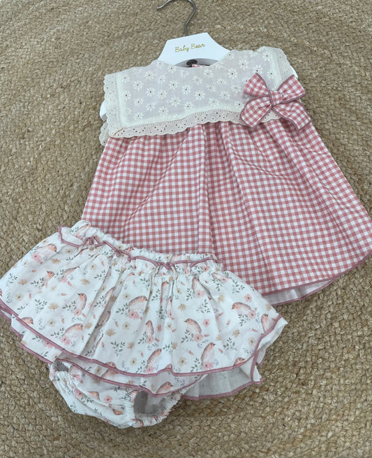 Completino blusa e coulotte